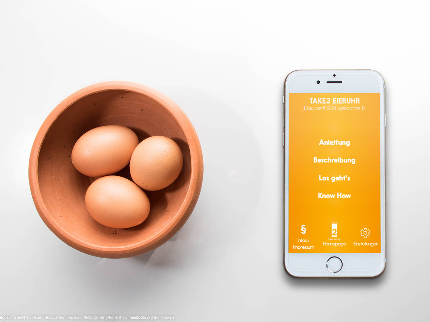 Web for the perfect egg breakfast